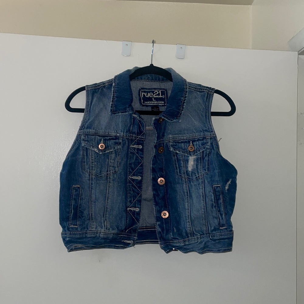 Jean vest